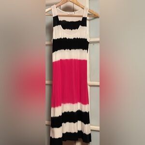 Calvin Klein Tie Dye Striped Dress Size 4